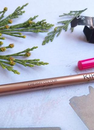 Kiko milano олівець для губ creamy colour comfort lip liner 3086 фото