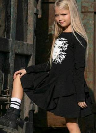 Сукня трикотажна 104-152 all for kids