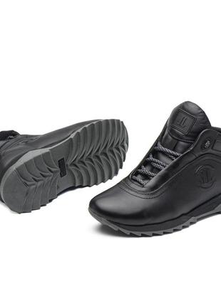Чоловічі зимові кросівки, черевики шкіряні, мужские зимние кроссовки, кожаные ботинки5 фото
