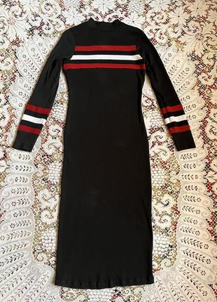 Сукня-гольф міді з довгим рукавом