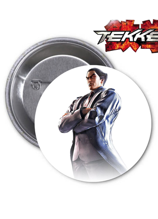 Значок badge game гра tekken залізний кулак