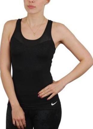 Фирменная спортивная майка борцовка спина сетка nike dri-fit (оригинал)