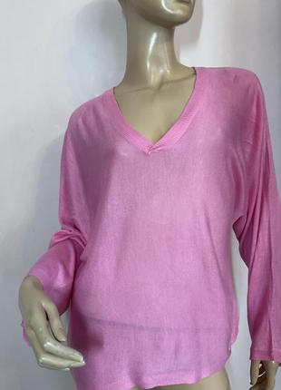 Рожева блуза- оверсайз /xs/ brend bershka1 фото