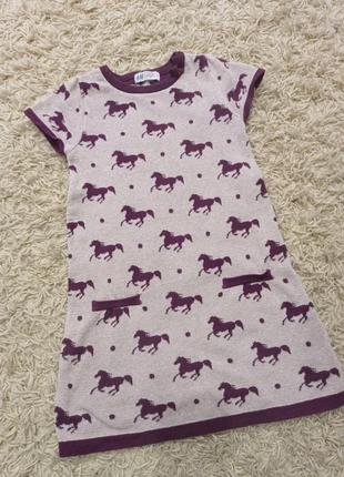 Теплое платье h&m