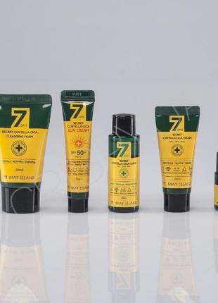 Набор средств для проблемной кожи лица may island 7 days secret centella cica mini kit 5 шт