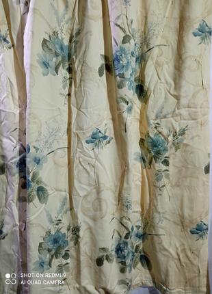 Штора ширина - 115см, высота -121см