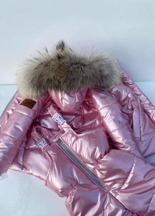 Теплый зимний комбинезон