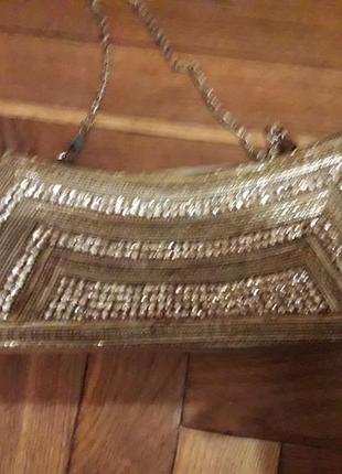 Вечерний клатч с цепочкой!