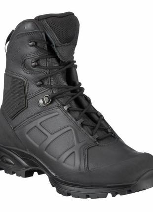 Чорні черевики чоловічі шкіряні берці gore-tex зимові haix gsg9 х