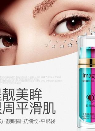 Крем для кожи вокруг глаз дневной и ночной image beauty day and night elasticity eye cream to eye bag (50г)4 фото