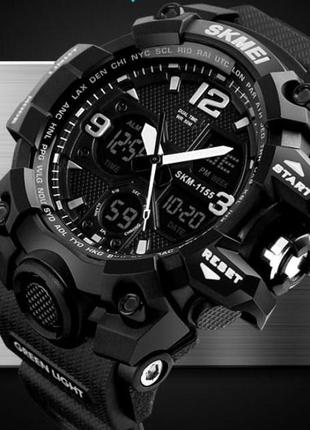Годинник чоловічий наручний спортивний тактичний годинник skmei3 фото