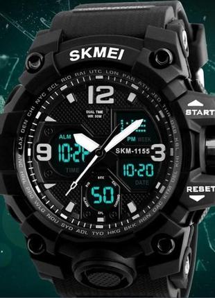 Годинник чоловічий наручний спортивний тактичний годинник skmei2 фото