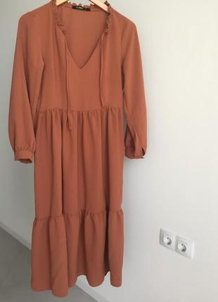 Сукня плаття з довгими рукавами1 фото
