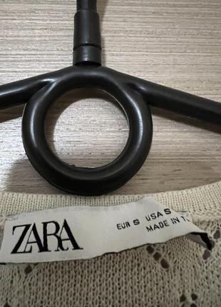 Кружевное платье туника zara6 фото