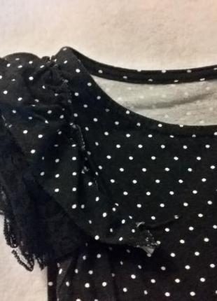 Платье в горошок