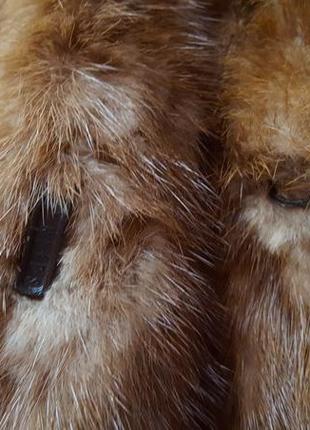 Оригинальна ретро винтажная норковая шуба 40-х james kerr mink fur coat5 фото