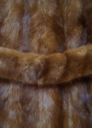 Оригинальна ретро винтажная норковая шуба 40-х james kerr mink fur coat8 фото
