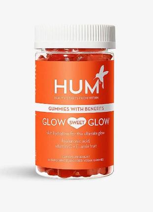 Hum nutrition glow sweet glow supplements добавка для сияющей кожи, 14 жевательных конфет