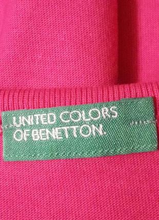 Брендовий  новий стильний  100% бавовна  лонгслів  футболка з довгими рукавами лонгслів  р.3xl від  united colors of benetton4 фото