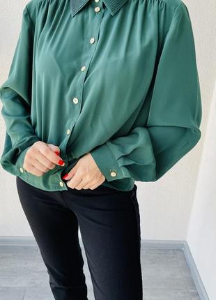 Винтажная блузка рубашка frankenwalder