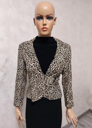 Пиджак леопардовый10 фото