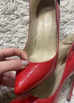 Красные лаковые туфли sexy fairy10 фото