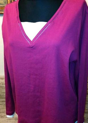 Супер туніка з мережкою катон-бавовна