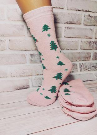 Качественные женские махровые носки1 фото