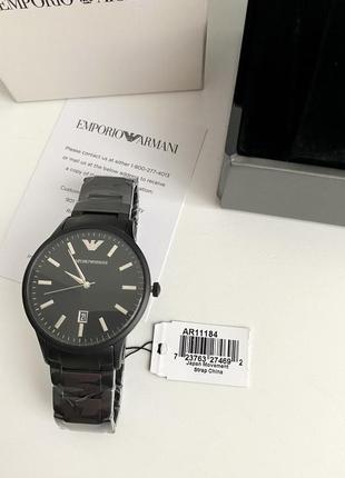 Emporio armani watch ar11184 мужские наручные брендовые часы армани оригинал на подарок мужу подарок парню7 фото