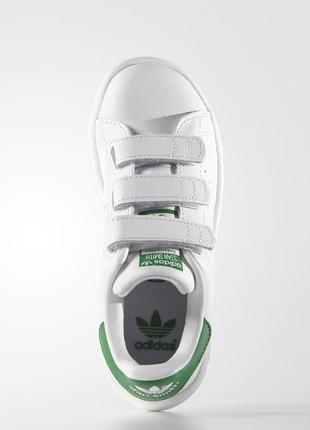 Оригинальные детские кроссовки adidas stan smith m206075 фото