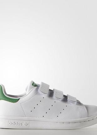 Оригінальні дитячі кросівки adidas stan smith m206077 фото