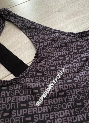 Майка, топ superdry dry sport, топ для спорту, бігу3 фото