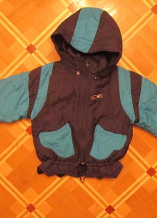Куртка зимова на хлопчика на 3-4 роки