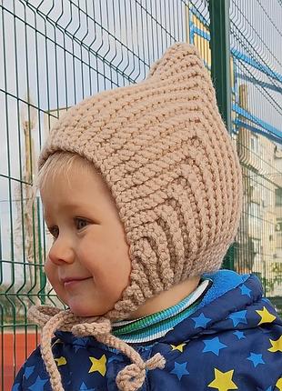 Дитяча шапочка handmade "ельф"