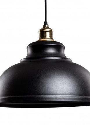 Світильник підвісний в стилі лофт denver p360 чорний (1751111)
