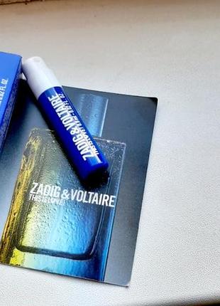 Zadig & voltaire this is love! for him💥оригинал миниатюра пробник mini spray 1 мл книжка2 фото