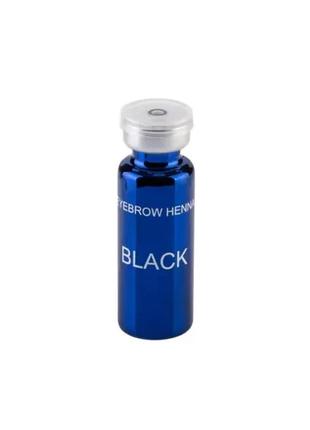 Хна для брів у відтінку black від ekkobeauty