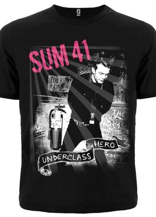 Футболка sum 41 "underclass hero", розмір xl