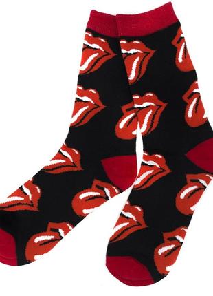 Носки rolling stones (черные) (р.36-41)