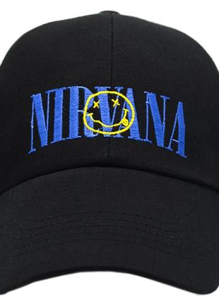 Бейсболка nirvana (blue logo) rw2 фото