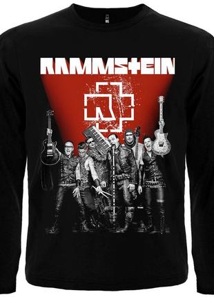 Футболка с длинным рукавом rammstein (red)