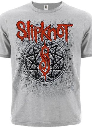 Футболка slipknot (лого, меланж)1 фото