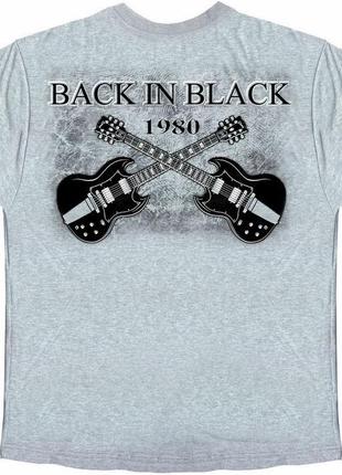 Футболка ac/dc "back in black"4 фото