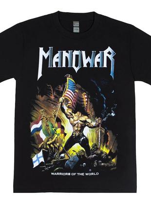 Футболка manowar "warriors of the world" eu, розмір s