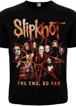 Футболка slipknot "the end, so far"