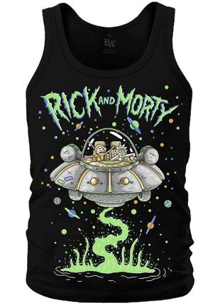 Майка rick and morty (space adventure)1 фото