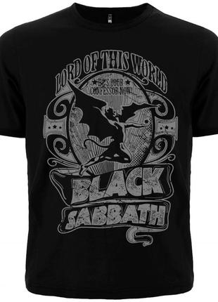 Футболка black sabbath "lord of this world"1 фото