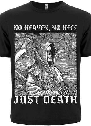 Футболка no heaven, no hell - just death