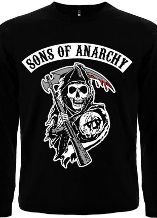 Футболка з довгим рукавом sons of anarchy