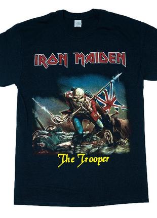 Футболка iron maiden "the trooper" eu, размер s